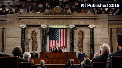 Takeaways From Trumps 2019 State Of The Union Address The New York Times