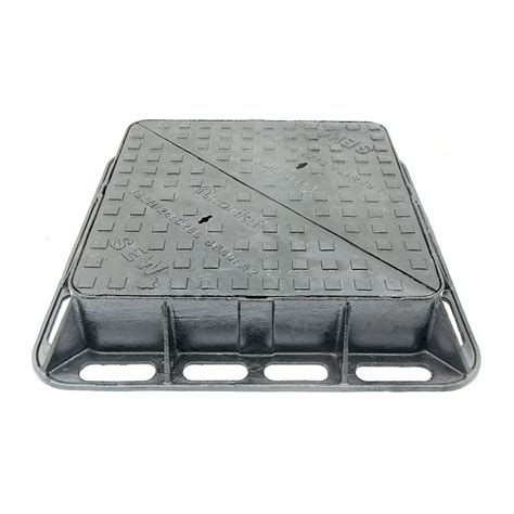 Cast Iron Heavy Duty Double Triangular Manhole Cover Sh Construction And Building Materials