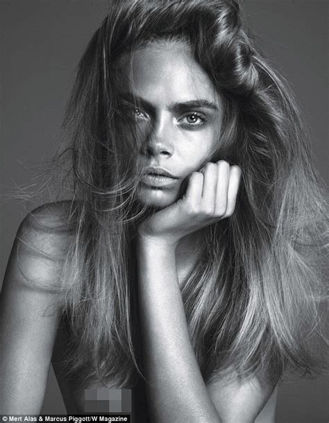 Cara Delevingne Admits Seeking Advice From Kate Moss And Rihanna As She Poses Topless Daily