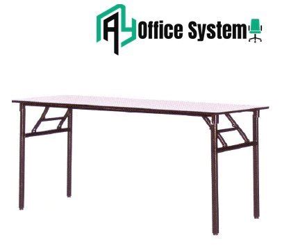 Banquet table top are made of melamine surface. 6" X 2" Banquet Table - BT 620 - Officetablesmalay