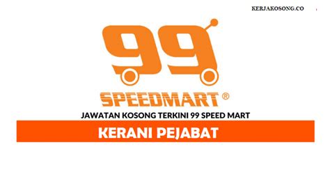 Jawatan kosong pejabat setiausaha kerajaan negeri perlis 2020. Jawatan Kosong 99 Speed Mart Sdn Bhd - Kerani Pejabat ...