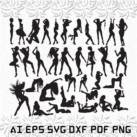 Sexy Woman Svg Sexy Svg Nude Svg Naked Hote SVG Ai Pdf Etsy Canada
