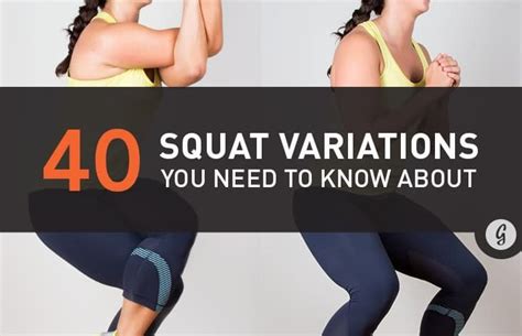 40 Squat Variations You Need To Try Myfitnesspal