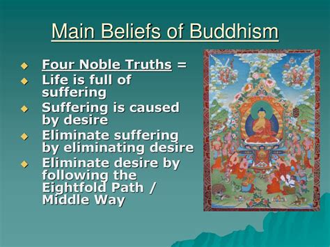 Hinduism And Buddhism Eq 1what Are The Main Beliefs Of Hinduism