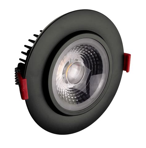There are moments when you want the ability to direct light as you please. NICOR Lighting 4 inch LED Gimbal Recessed Downlight in ...