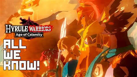 Hyrule Warriors Age Of Calamity Announcement Easter Eggs