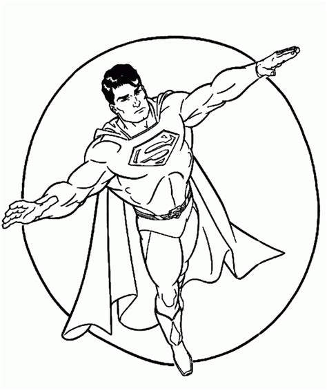 Coloring is a fantastic activity for your superhero. Superman Colouring In Pages - Coloring Home