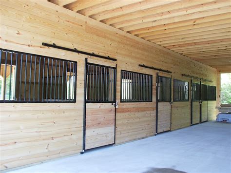 Free Standing Horse Stall Kits Construction Of Horse Stalls