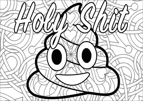 Adult Coloring Pages Profanity