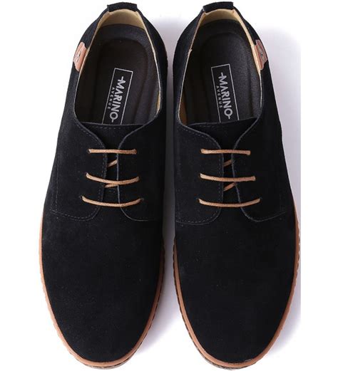 Marino Suede Oxford Dress Shoes For Men Business Casual Shoes