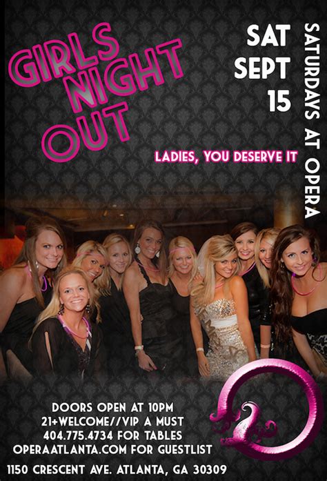 Tickets For Girls Night Out Sat Sept 15 In Atlanta From Showclix