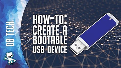Creating A Bootable Usb Device For Linux Or Windows Youtube