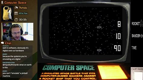 Computer Space Arcade Video Game Origins Youtube