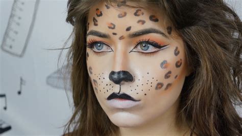 Halloween Leopard Makeup Tutorial Youtube Leopard Makeup Halloween Leopard Makeup