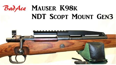 Mauser K98k Low Profile Scope Mount Installed In Minutes Without