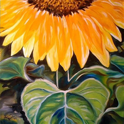 Sunflower One By Marcia Baldwin From Florals