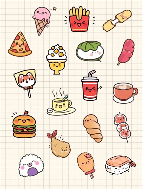 Doodles Kawaii Cute Doodles Drawings Cute Food Drawings Cute Doodle Art Cute Cartoon