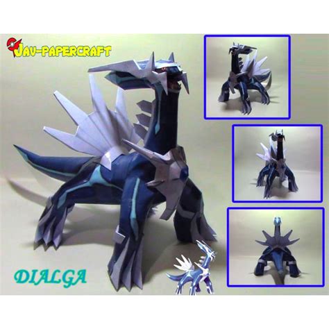 Jual Pokemon Dialga Papercraft Shopee Indonesia