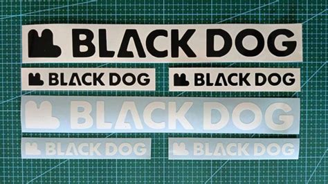 Blackdog 2023 Logo Vinyl Outdoor Cutting Sticker Lazada