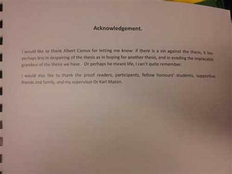 dissertation acknowledgements examples  information