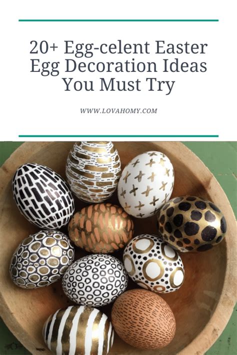 20 Egg Celent Easter Egg Decoration Ideas You Must Try Easter Egg