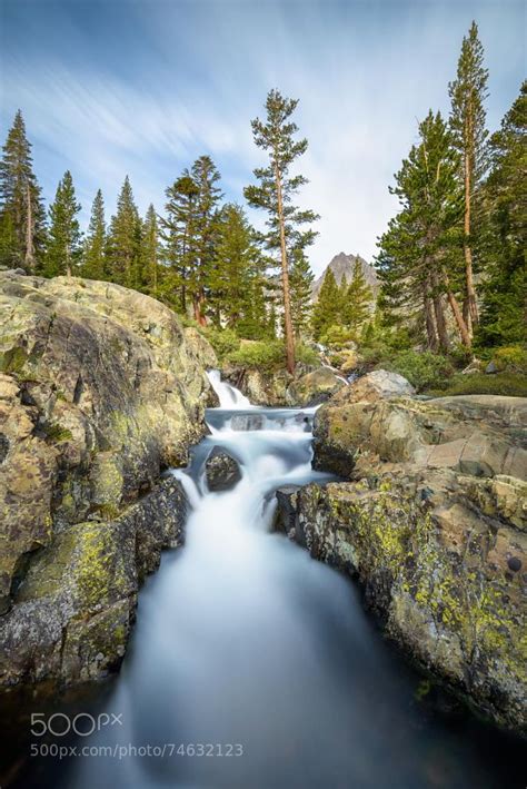 Falls Below Ediza Lake Lake Norwood Waterfall