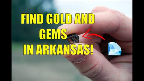 Find Gold And Gems In Arkansas Youtube
