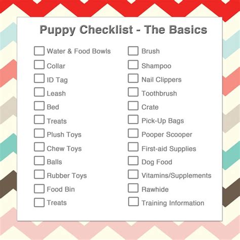 But how will you know what your dog needs? New Puppy Essentials: What's on your checklist? | New ...
