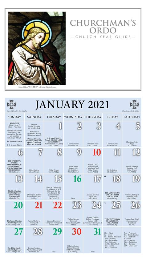 Traditional liturgical calendar includes holy days, saints and feasts according to the tridentine latin liturgy celebrated in roman rite mass. Anglican Calendar 2021 | 2021 Calendar