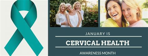 January Is Cervical Health Awareness Month New Health