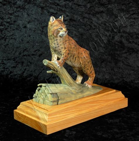 Animal Carvings - Wood Carvings by Dylan Goodson I've known the wolf was my spirit animal since i was 17 and despite having 4 other tattoos since then, the right artist for this one didn't come along til.