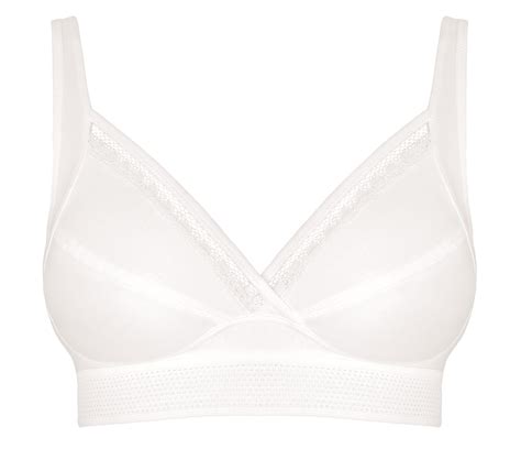 womens ladies playtex feel good support cotton soft cup bra p06to white ebay