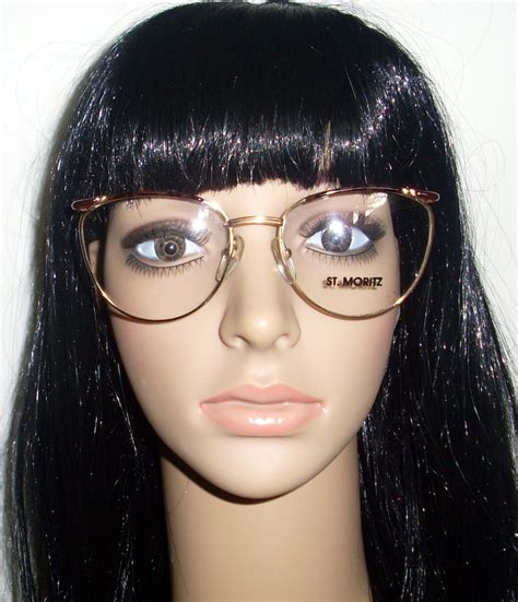 vintage brown browline eye glasses eyeglasses sunglasses frame etsy