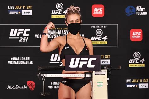 Paige Vanzant Saddened By Dana Whites Ufc 251 Comments ‘thought We Were Closer Friends