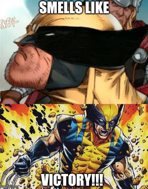 Image Tagged In Wolverine Smells Imgflip