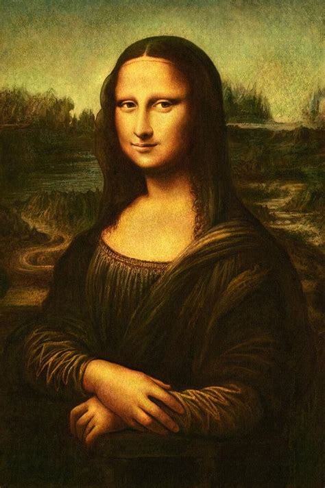 Mona Lisa Painting By Leonardo Da Vinci