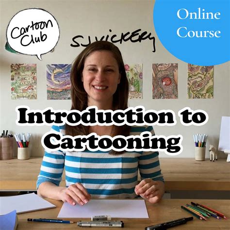Cartoon Club Introduction To Cartooning Online Course Sjvickery