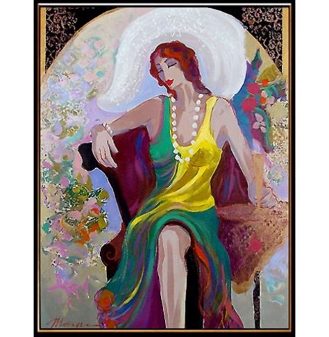 Seated Woman By Isaac Maimon Artist Artwork Art Painting