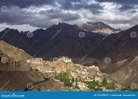 Lamayuru Or Yuru Gompa Is Tibetan Buddhist Monastery In Ladakh Stock