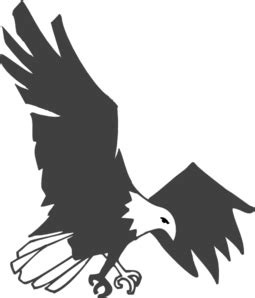 Download Landing Eagle Clip Art at Clker.com - vector clip art ...