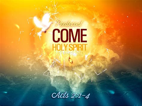 ShareFaith Media Pentecost Come Holy Spirit Christian PowerPoint ShareFaith Media