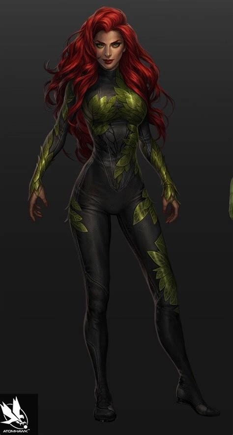 Poison Ivy Gotham Comic Character Character Design Dc Comics