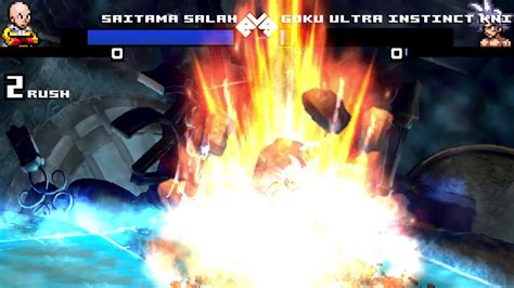 Saitama Vs Ultra Instinct Goku Mugen Battle Youtube