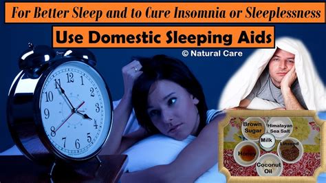 For Better Sleep And To Cure Insomnia Or Sleeplessness Use Domestic