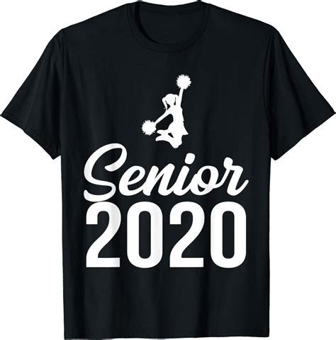 Amazon.com: Senior 2020 Senior Night Gifts For Cheerleaders T-Shirt