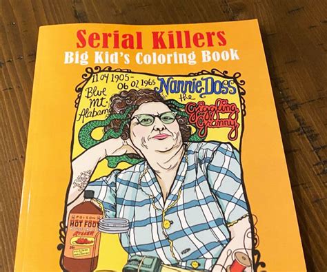 And after this, this is the very first impression: Serial Killers: Adult Coloring Book