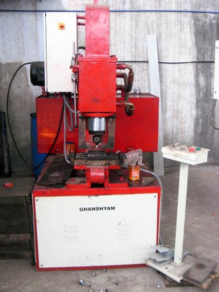 Hydraulic Punching Machine At Best Price In Rajkot Ghanshyam Industries