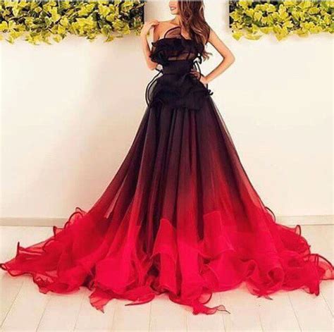 Many designers used this color in their collections. dress, maxi dress, ombre dress, red, burgundy, black ...