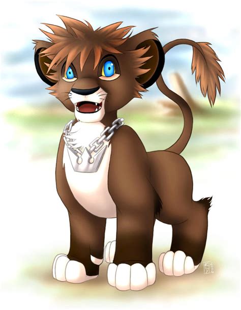 kh2 sora lion cub by trinamon on deviantart