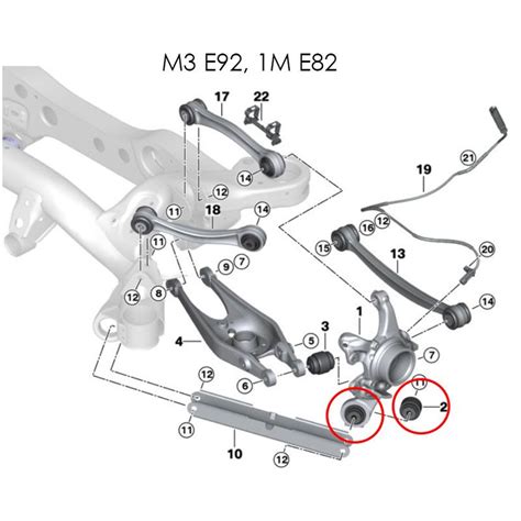 Millway Motorsport Uniball Rear Trailing Arm Outer Bushings E82 1me9x